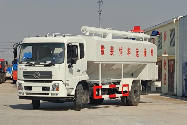20立方（10噸）東風天錦散裝飼料車